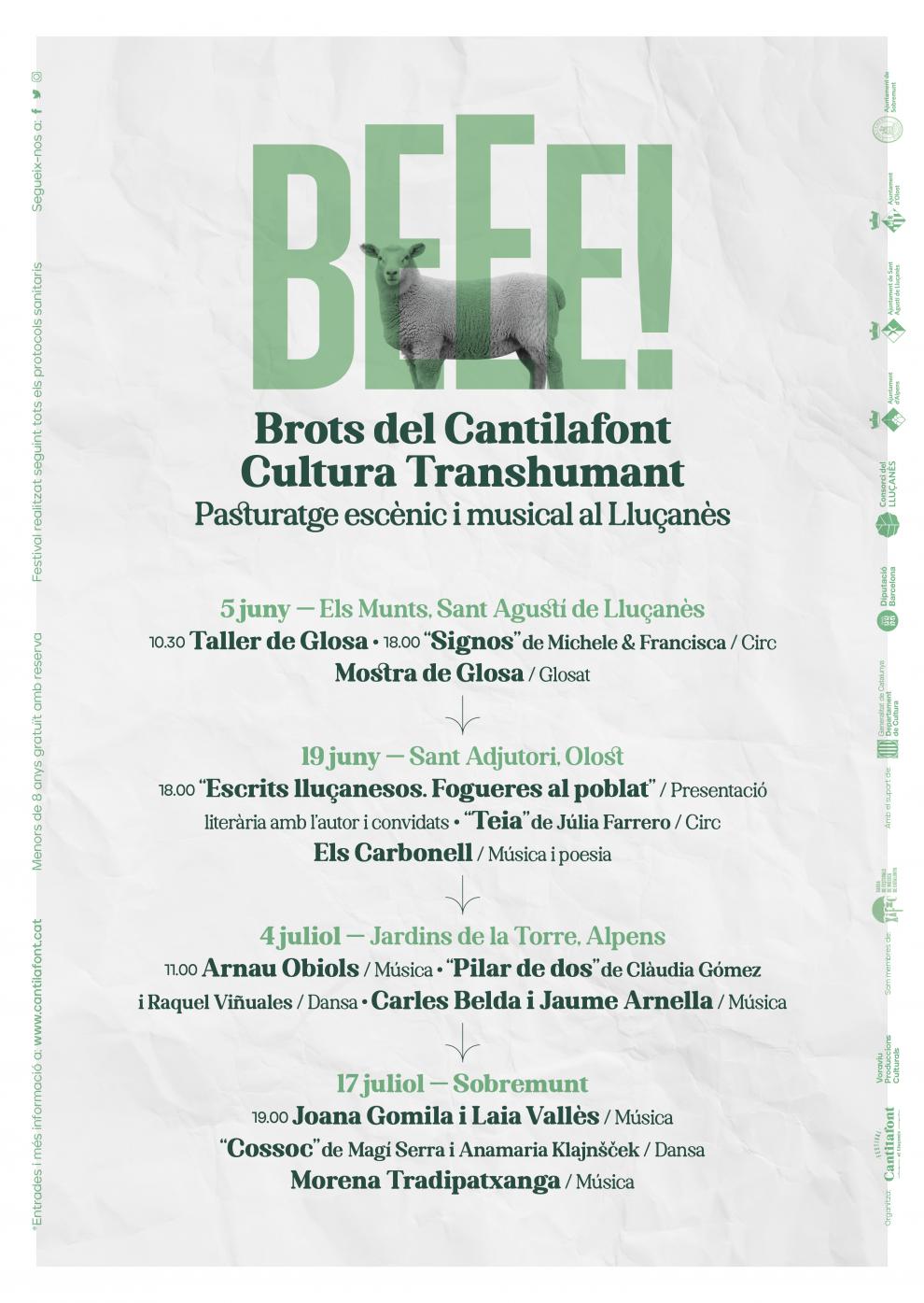 Brots de Cantilafont Cultura Transhumant - Pasturatge escènic i musical al Lluçanès